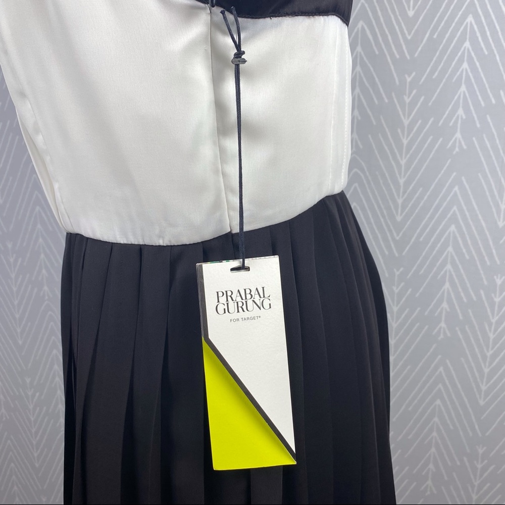 PRABAL GURUNG x TARGET Black and White Bow Dress NWT. - Picture 7 of 9